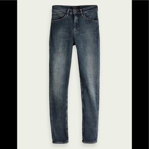 Scotch & Soda Haut High rose skinny fit jeans